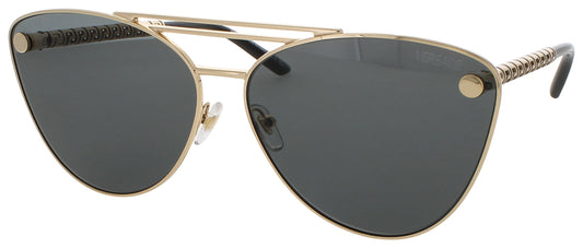 VERSACE 0VE2267 Frame GOLD Lens DARK GREY