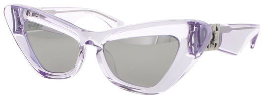 BURBERRY 0BE4421U Frame VIOLET Lens LIGHT GREY MIRROR SILVER