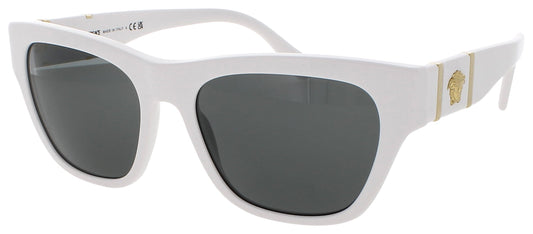 VERSACE 0VE4457 Frame WHITE Lens DARK GREY