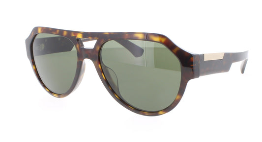 DOLCE & GABBANA 0DG4466F Frame HAVANA Lens DARK GREEN