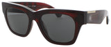BURBERRY 0BE4424 Frame CHECK RED Lens DARK GREY