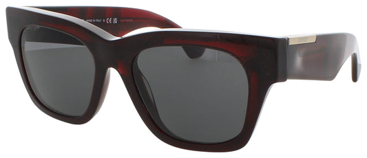BURBERRY 0BE4424 Frame CHECK RED Lens DARK GREY