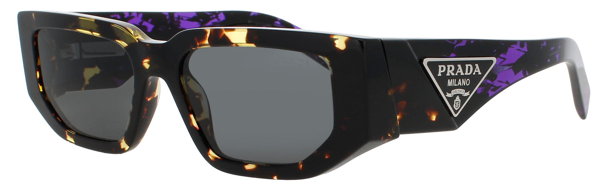 PRADA 09ZS Frame TORTOISE Lens GREY TINT