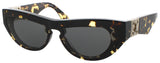 BURBERRY 0BE4422U Frame DARK HAVANA Lens DARK GREY