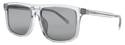 PRADA A22SF Frame TRANSPARENT AZURE Lens GREY FLASH