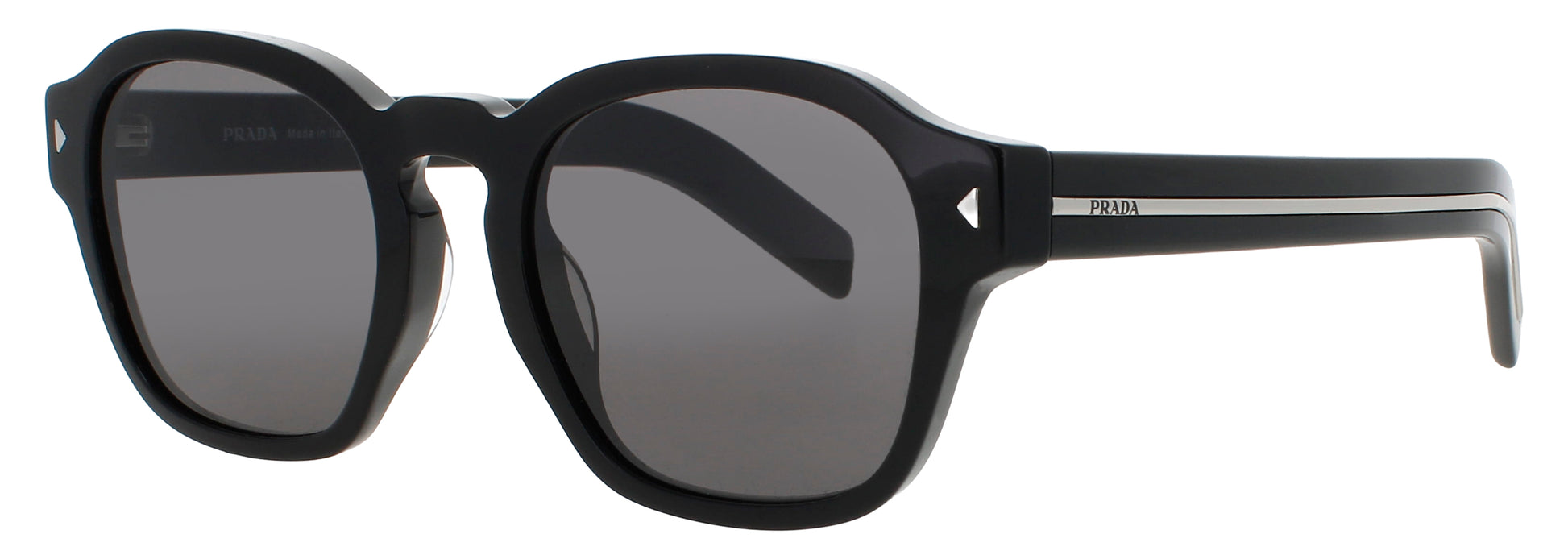 PRADA A16SF Frame BLACK/SILVER Lens GREY TINT
