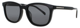 PRADA A21SF Frame BLACK/SILVER Lens GREY TINT