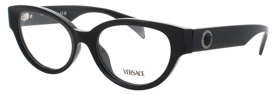 VERSACE 0VE3361U Frame BLACK Lens DEMO