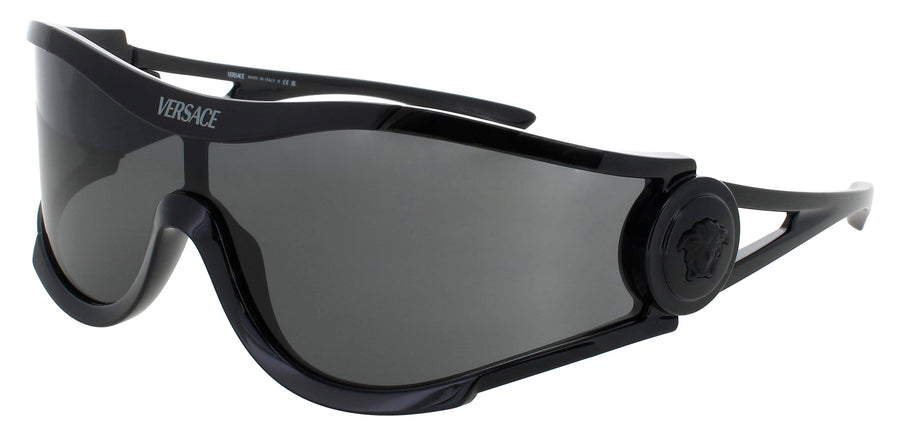 VERSACE 0VE4475 Frame BLACK Lens SMOKE