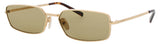 PRADA PR A60S Frame GOLD Lens OLIVE GREEN
