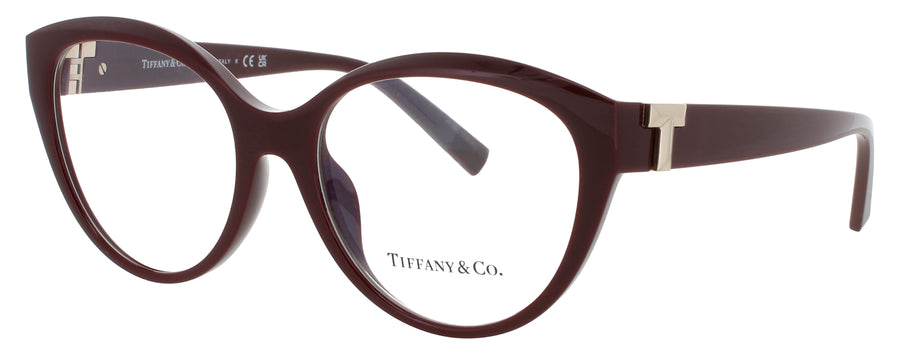 TIFFANY & CO TF2255U Frame BURGUNDY Lens DEMO