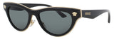 VERSACE 0VE2273 Frame BLACK Lens SMOKE