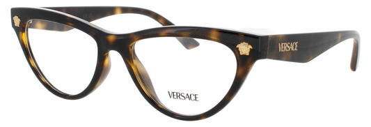 VERSACE 0VE3364U Frame HAVANA Lens DEMO