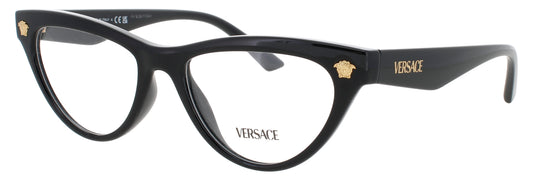 VERSACE 0VE3364U Frame BLACK Lens DEMO
