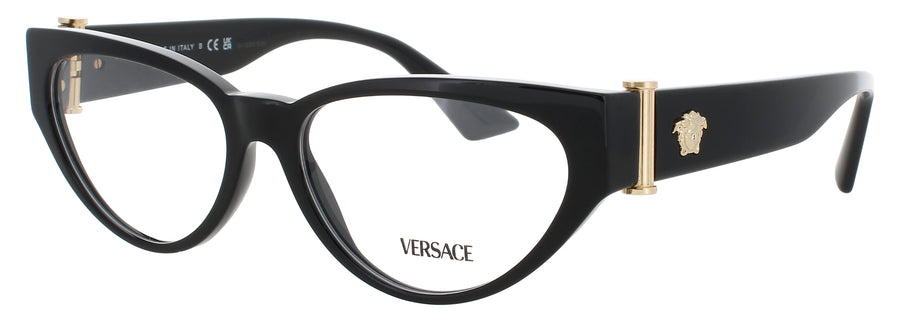 VERSACE 0VE3366 Frame BLACK Lens DEMO
