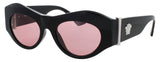 VERSACE 0VE4477U Frame BLACK/SILVER Lens PINK