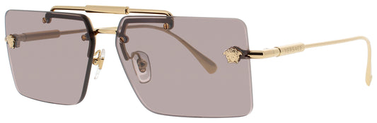 VERSACE VE2245 Frame GOLD Lens PINK GRADIENT