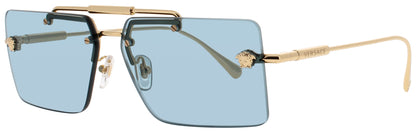 VERSACE VE2245 Frame GOLD Lens BLUE