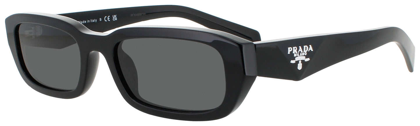 PRADA PR-B06S Frame BLACK Lens DARK GREY