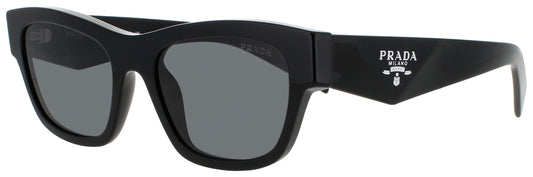 PRADA PR-B09S Frame BLACK Lens DARK GREY