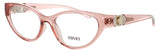 VERSACE 0VE3372U Frame TRANSPARENT PINK Lens DEMO