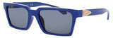 VERSACE 0VE4490U Frame ROYAL BLUE Lens SMOKE