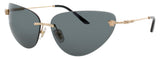 VERSACE 0VE2281 Frame GOLD Lens SMOKE