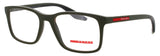 PRADA PS 08RV Frame MATTE GREEN Lens DEMO