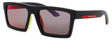 PRADA PS A07S Frame MATTE BLACJ Lens GREY MIRROR
