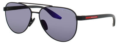 PRADA PS A52S Frame BLACK Lens BLUE VIOLET MIRROR