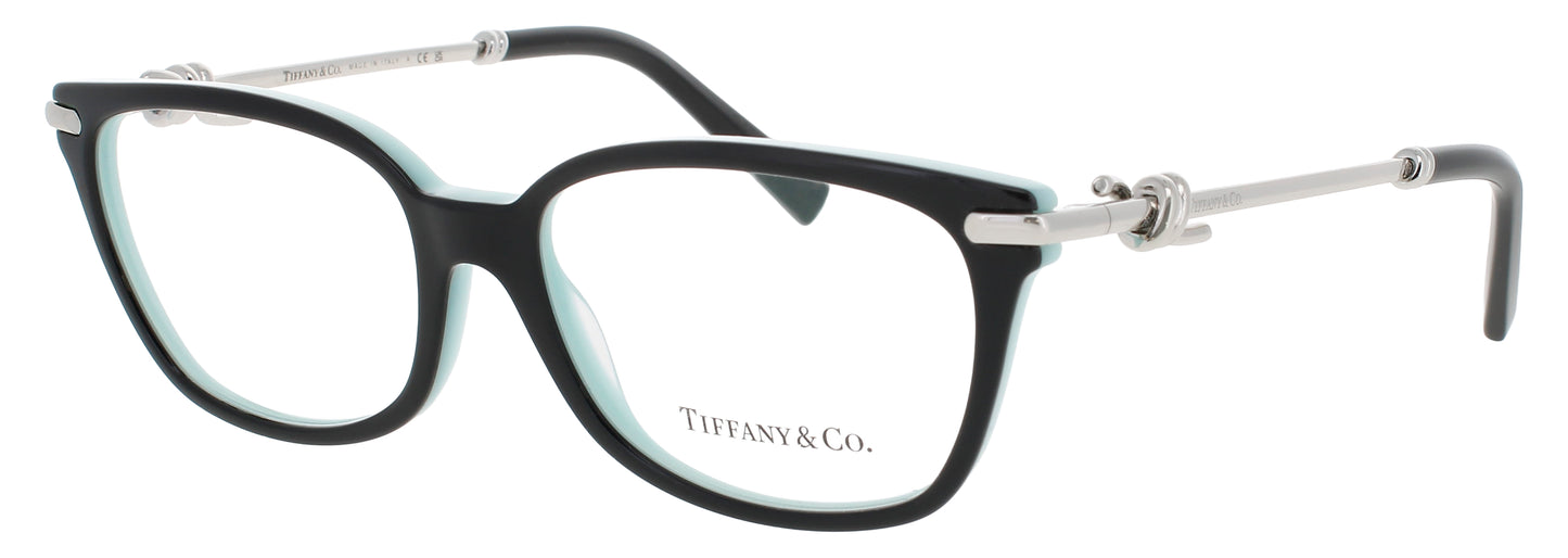 TIFFANY & CO TF2281 Frame BLACK ON TIFFANY BLUE Lens DEMO