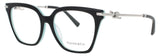 TIFFANY & CO TF2284B Frame BLACK ON TIFFANY BLUE Lens DEMO