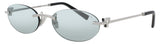 TIFFANY & CO TF3119D Frame SILVER Lens AZURE SILVER MIRROR