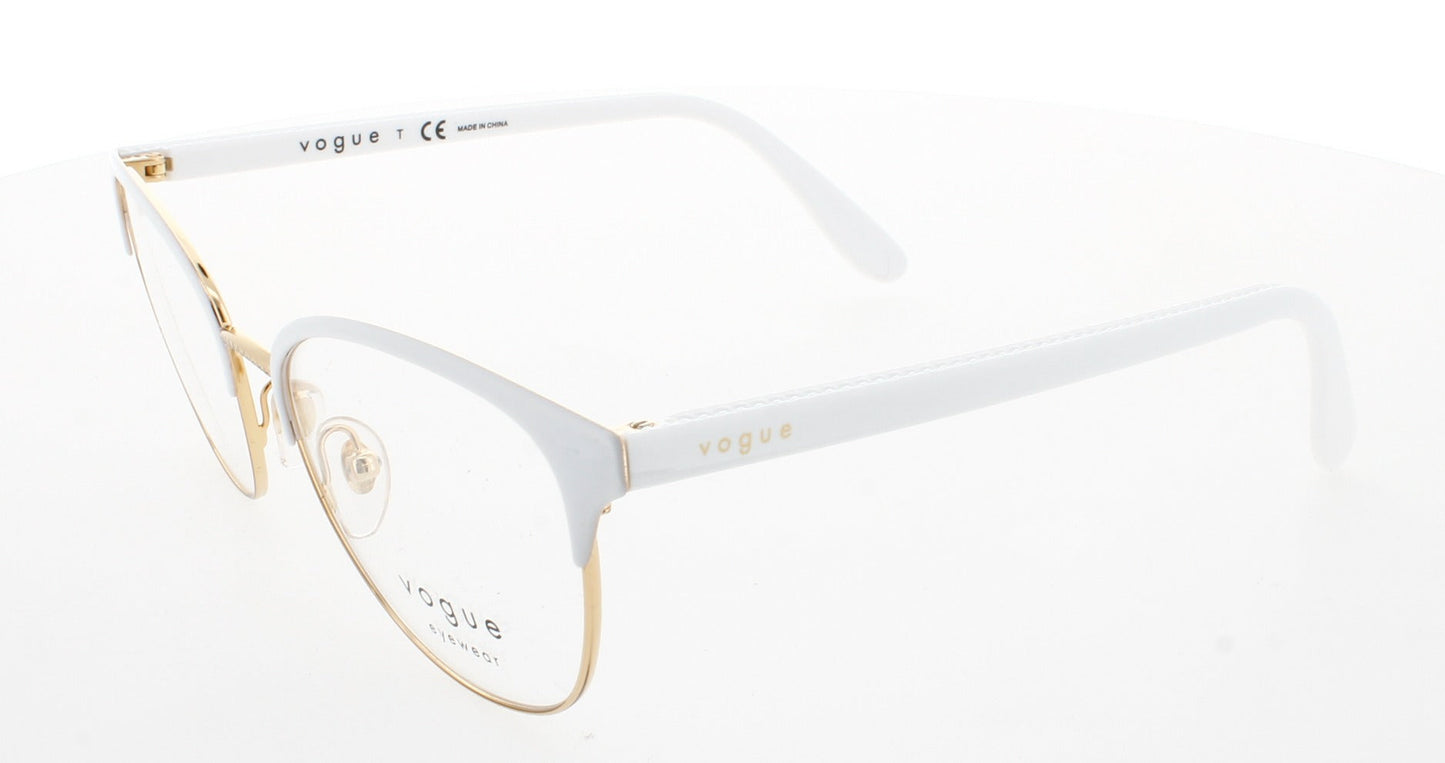 VOGUE 0VO4088 Frame WHITE/GOLD Lens DEMO