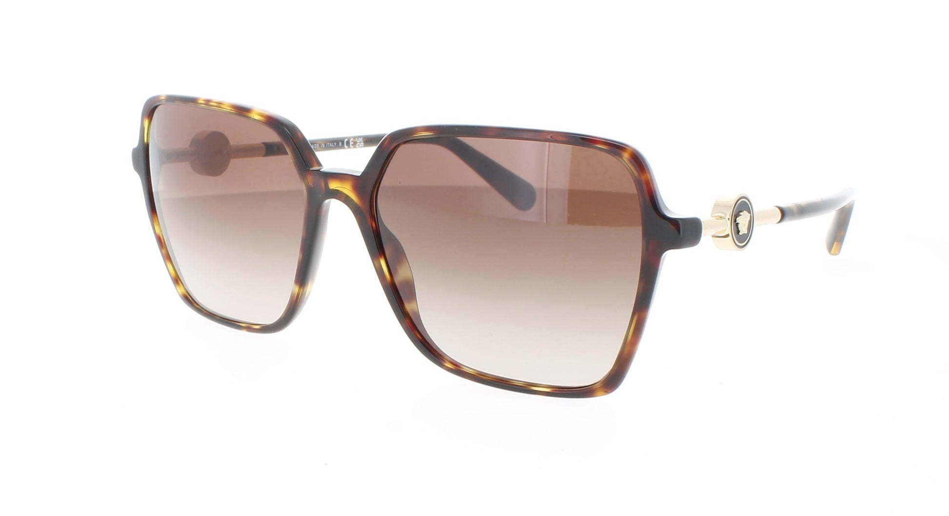 VERSACE 0VE4396 Frame HAVANA Lens BROWN GRADIENT