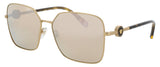 VERSACE 0VE2227 Frame MATTE GOLD Lens GRADIENT GOLD MIRROR