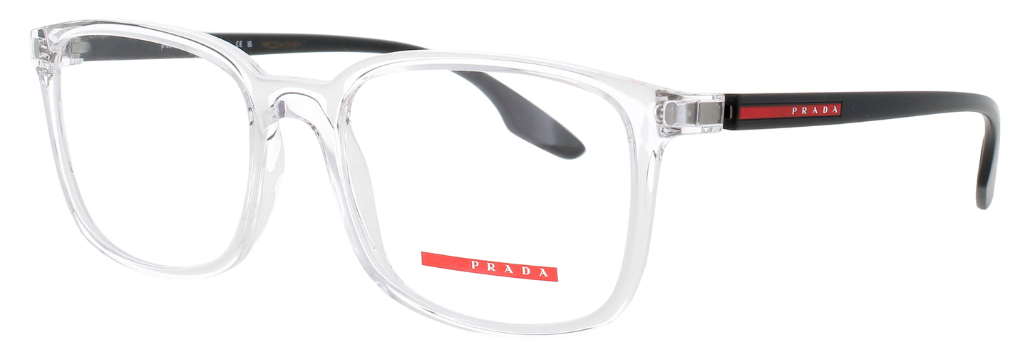 PRADA PS 05MV Frame CLEAR/BLACK Lens DEMO