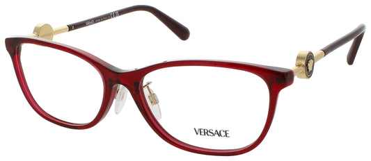 VERSACE 0VE3297D Frame TRANSPARENT RED Lens DEMO