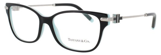 TIFFANY & CO TF2207 Frame BLACK ON TIFFANY BLUE Lens DEMO