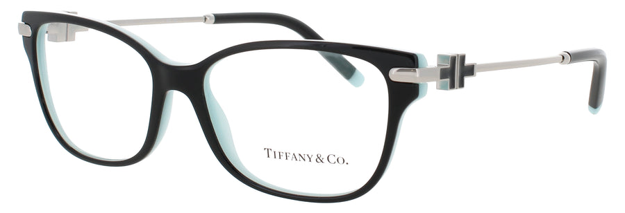 TIFFANY & CO TF2207 Frame BLACK ON TIFFANY BLUE Lens DEMO