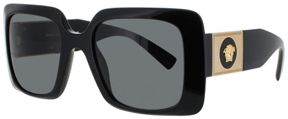 VERSACE VE4405 Frame BLACK/GOLD Lens DARK GREY