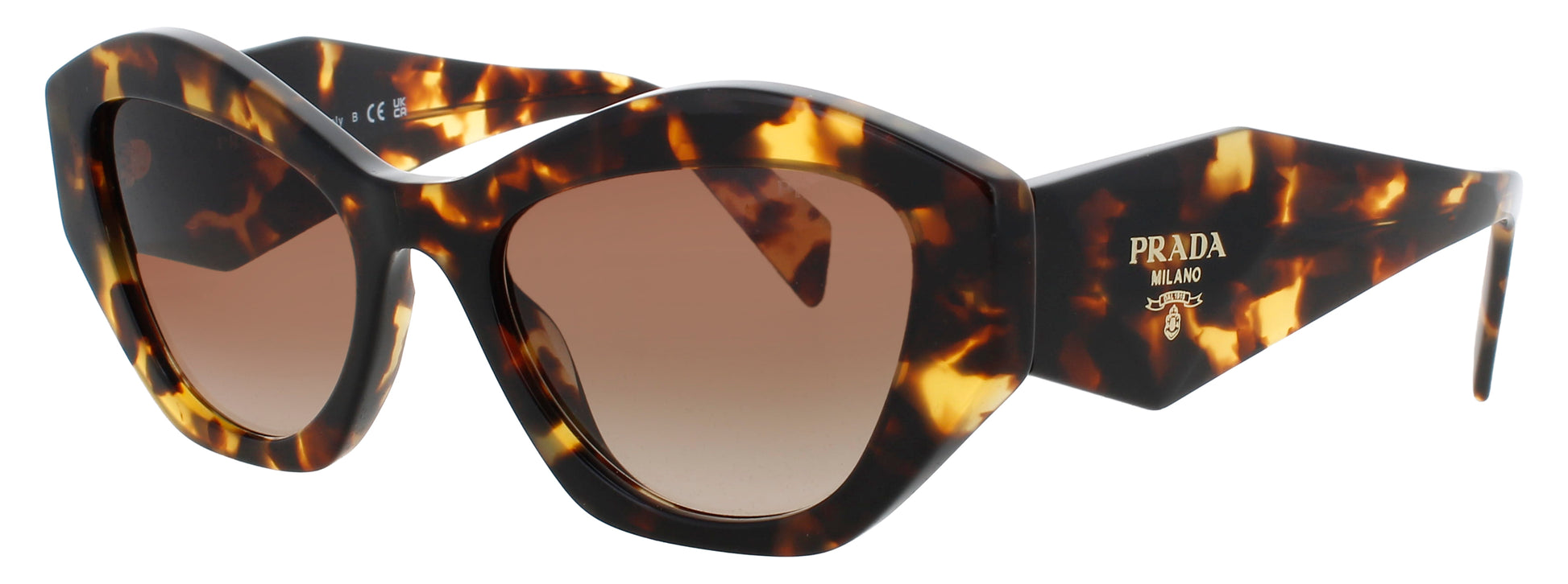 PRADA PR 07YS Frame HONEY HAVANA Lens BROWN GRADIENT