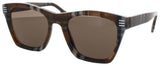 BURBERRY 0BE4348 Frame COOPER BROWN Lens DARK BROWN