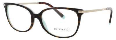 TIFFANY & CO TF2221 Frame HAVANA ON TIFFANY BLUE Lens DEMO