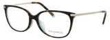 TIFFANY & CO TF2221F Frame HAVANA ON TIFFANY BLUE Lens DEMO