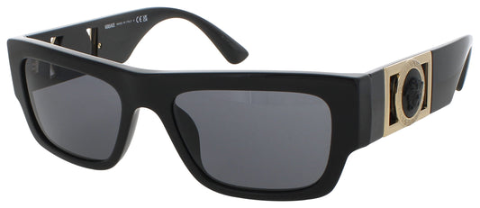 VERSACE 0VE4416U Frame BLACK Lens DARK GREY