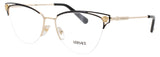 VERSACE 0VE1280 Frame GOLD/BLACK Lens DEMO