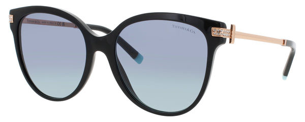 TIFFANY & CO TF4193B Frame BLACK / GOLD Lens AZURE BLUE GRADIENT