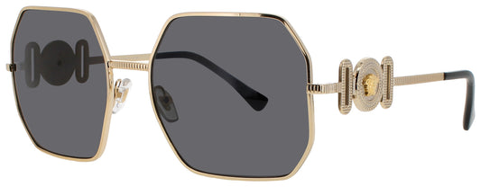 VERSACE VE2248 Frame GOLD Lens DARK GREY