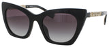 BURBERRY 0BE4372U Frame BLACK Lens GREY GRAIENT